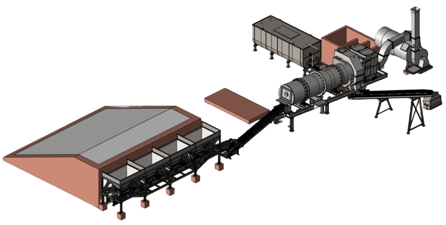 Asphalt Drummix Plant