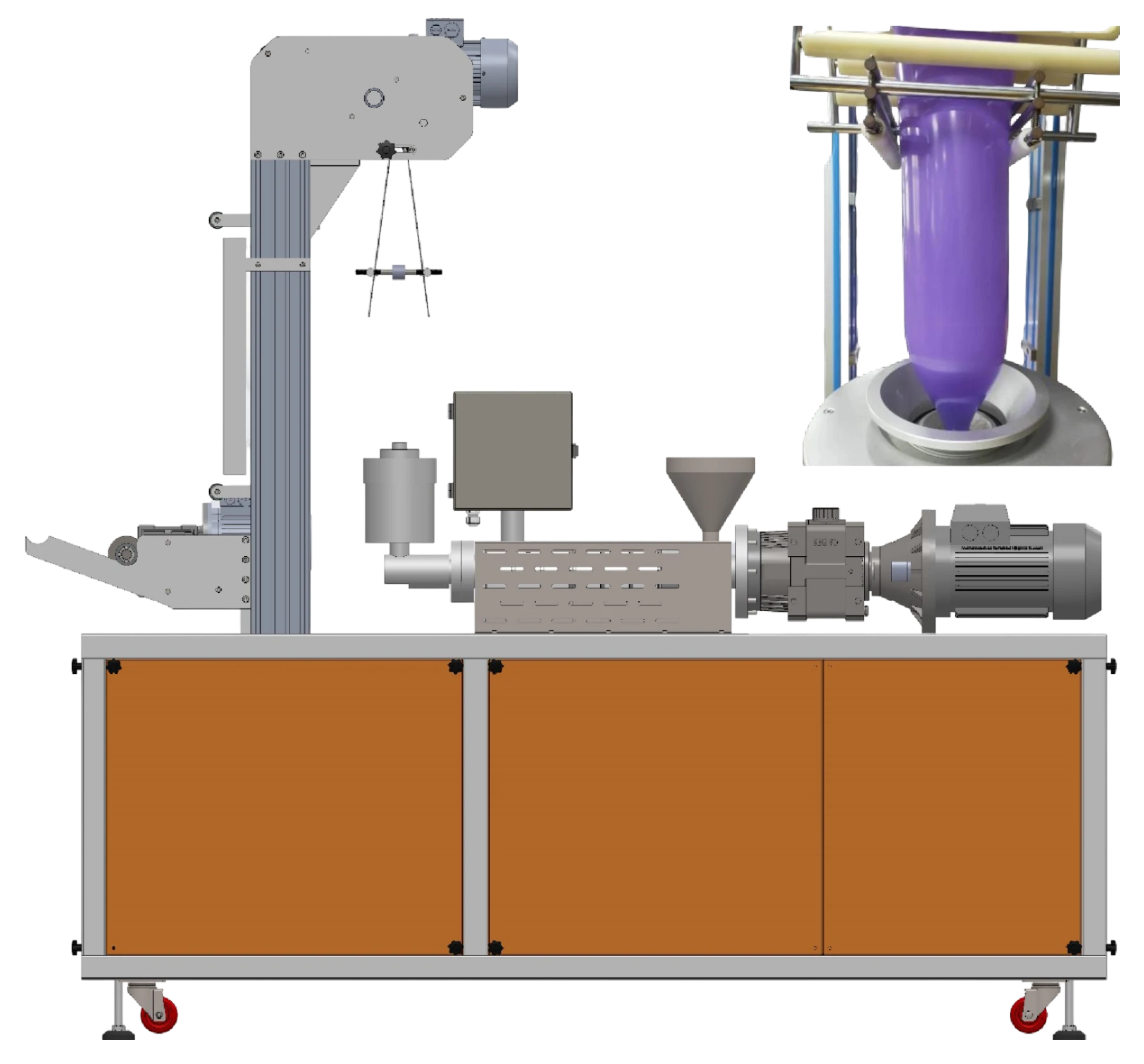 Lab Blown Film Machine