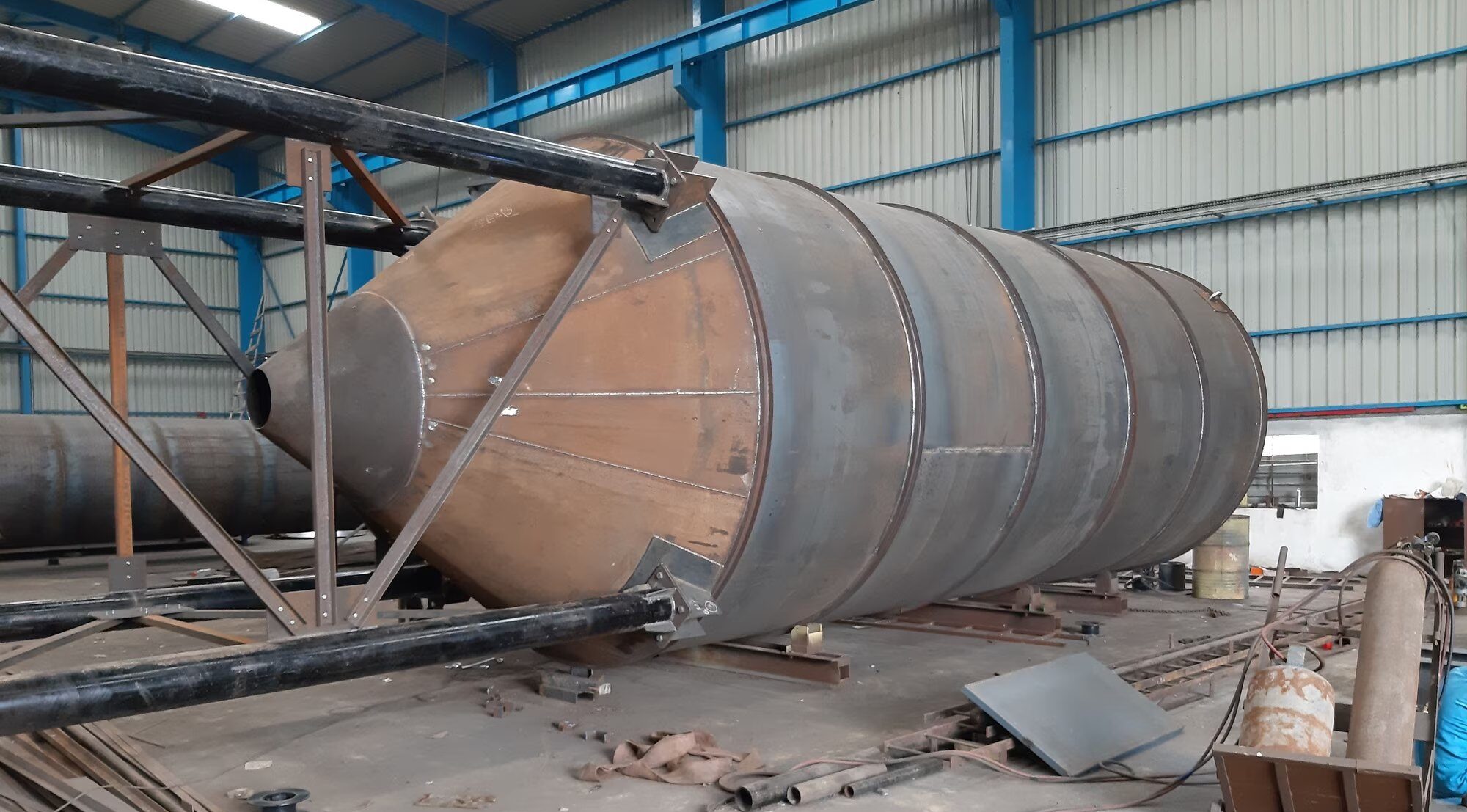 Fly Ash Storage Silo