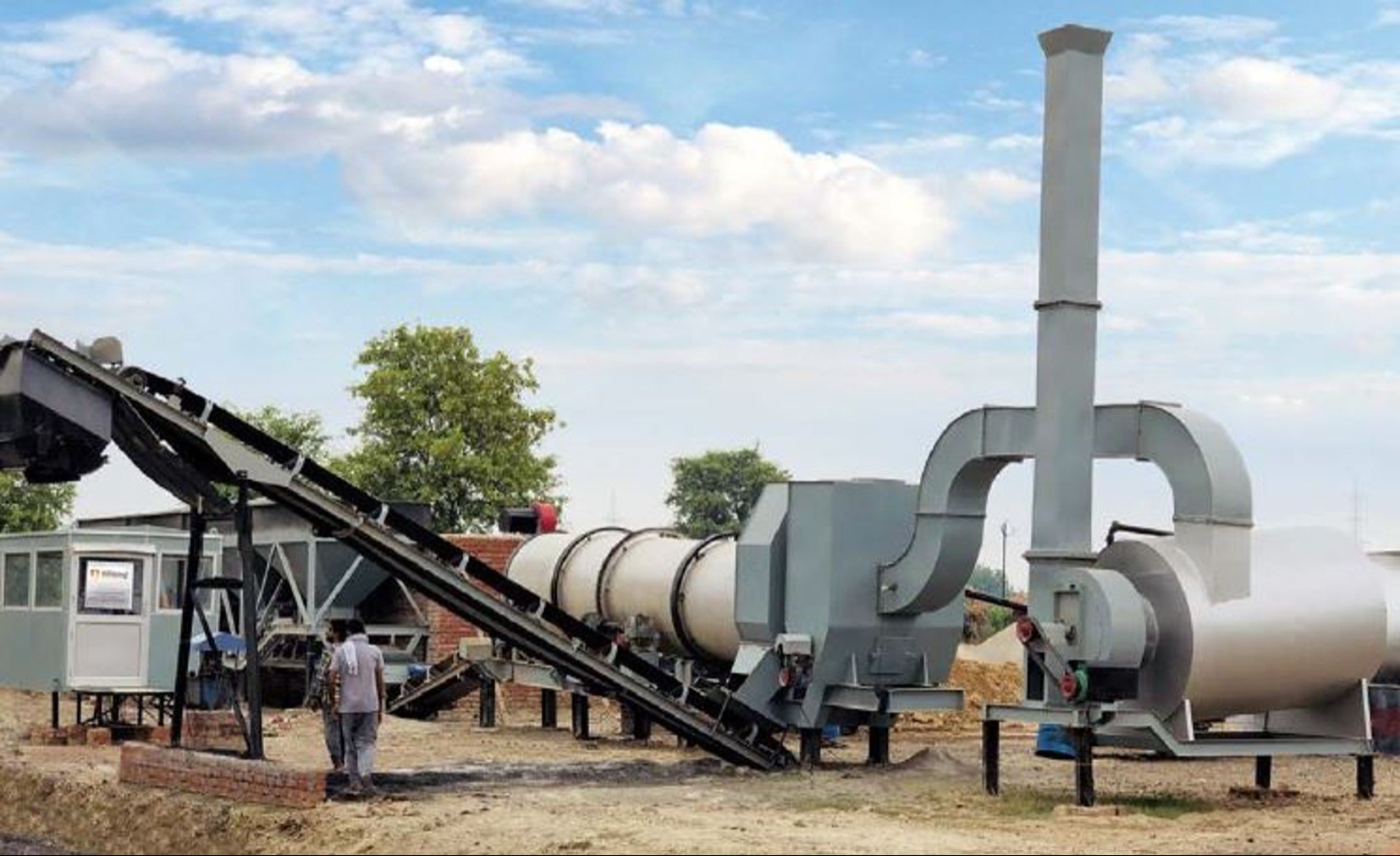 stationary-asphalt-drum-mix-plant