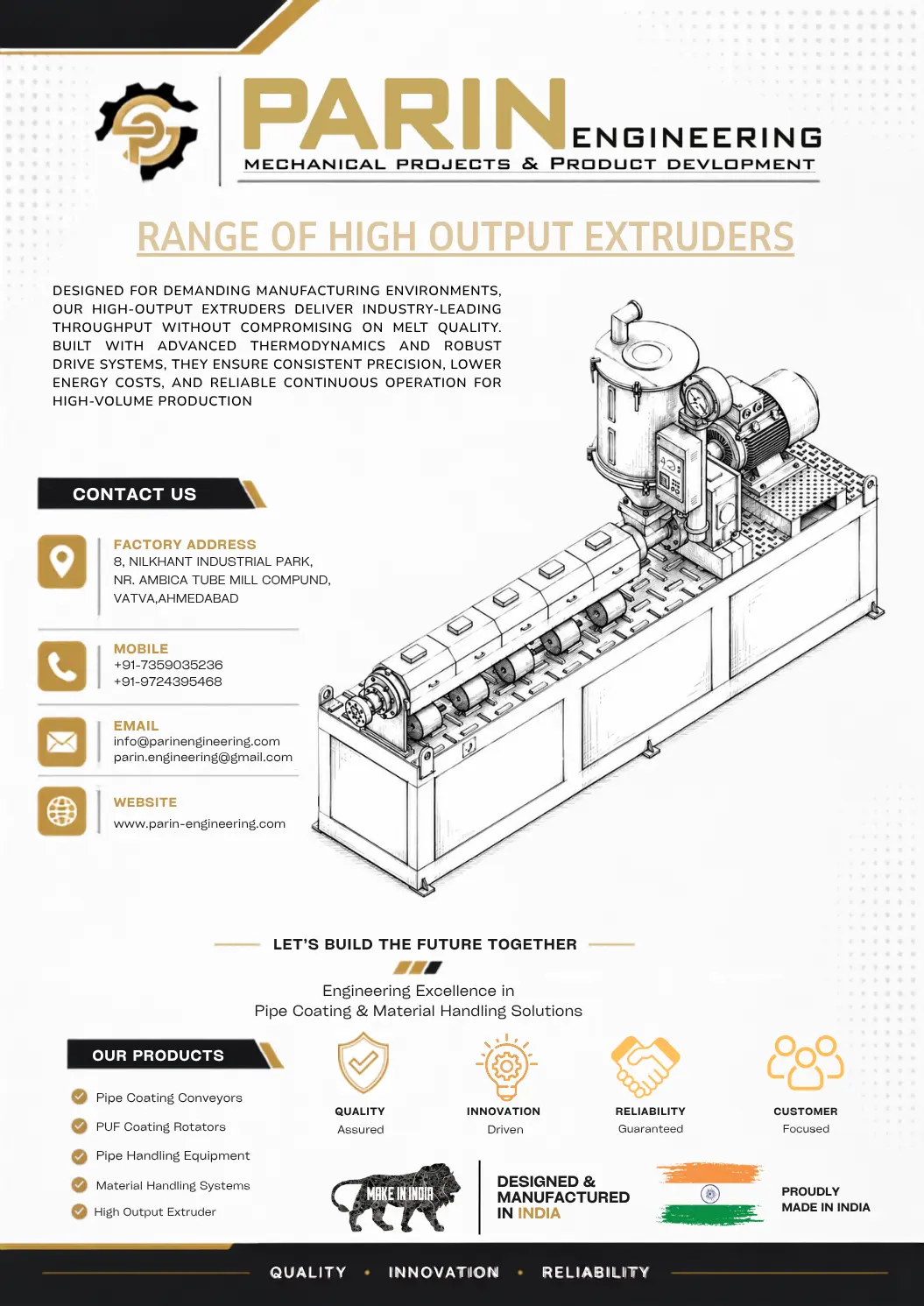 Parin Extruder